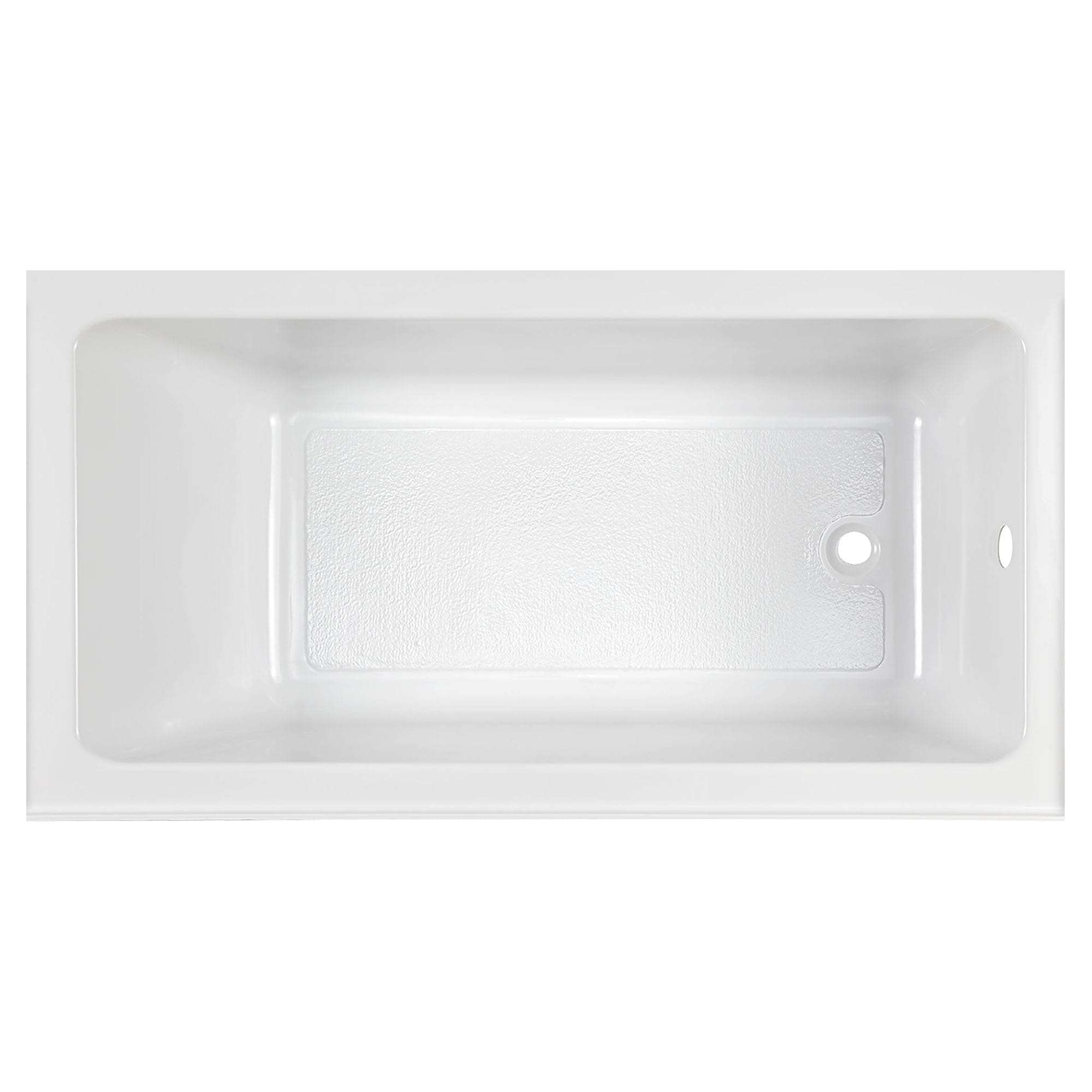 Studio® 60 x 30-Inch Integral Apron Bathtub Above Floor Rough with Right-Hand Outlet